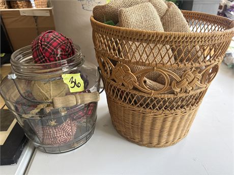 Basket and Jar