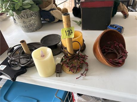 Electric and Battery Candle, Decor
