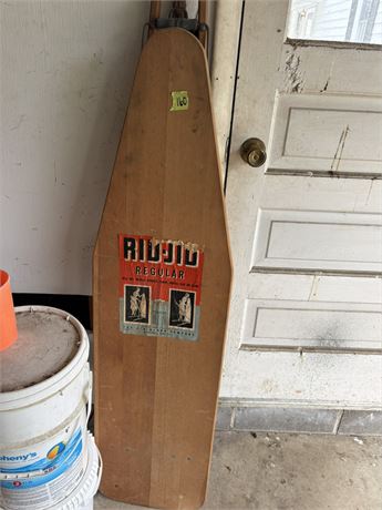 Vintage Wood Iron Board