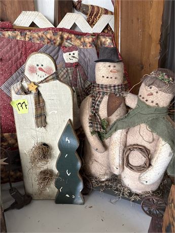 Snowman Decor