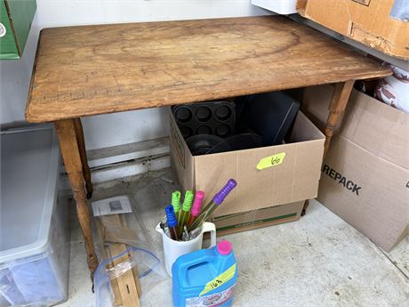 Antique Wood Table