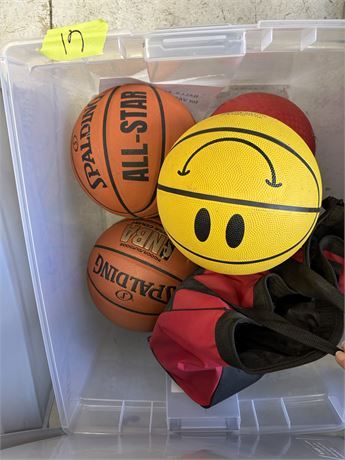 Basketballs, Bean Bags