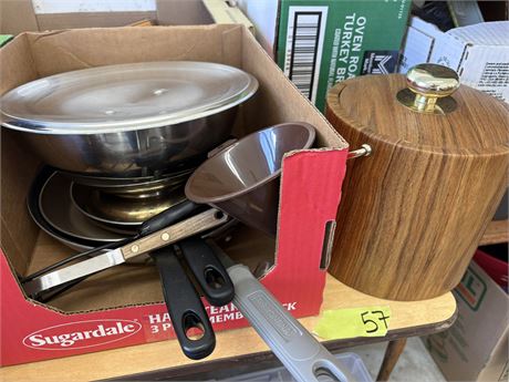 Pans, Ice Bucket