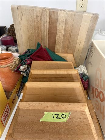 Wood Storage and Cutting Board
