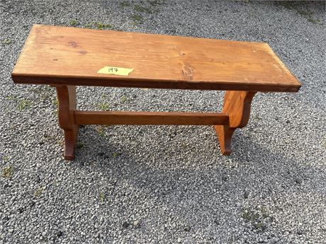 Wood Bench