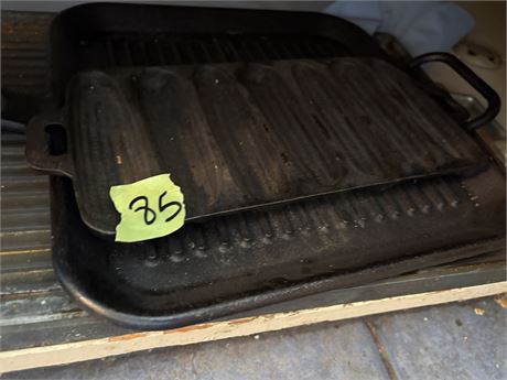 Pans and Cast-Iron Corn bread Pan