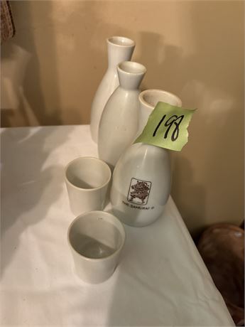 Vintage Sake Set