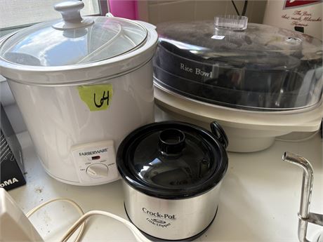 Crock Pots and Rice Bowl