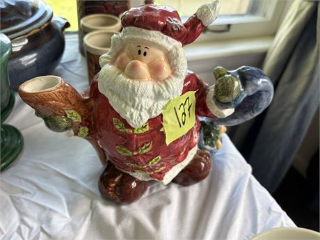 Santa Teapot