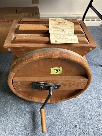 Wooden Butter Churn