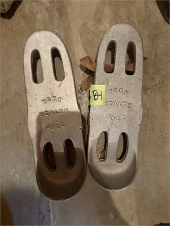 Vintage York Iron Boots Health Shoes
