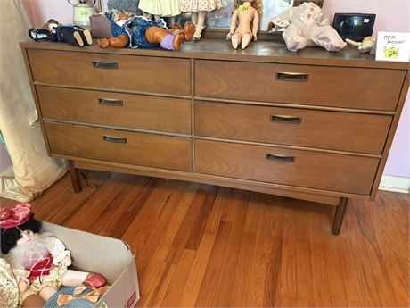 MCM Dresser and Mirror