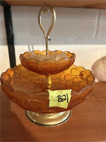 Vintage Glass Dish