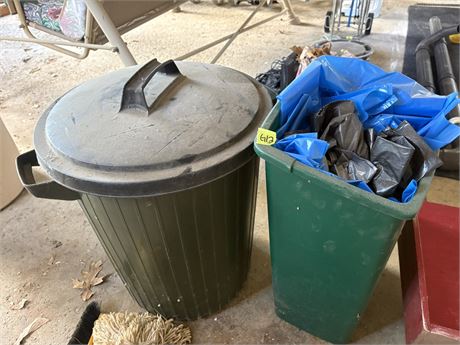 Trash Cans and Bags