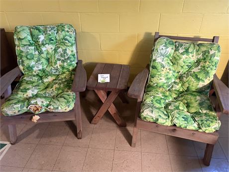 Redwood Patio Set
