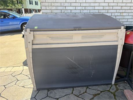 Large Outdoor Plastic Shed