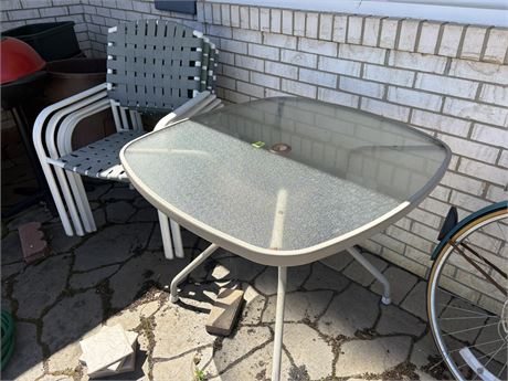 Patio Table and Chairs