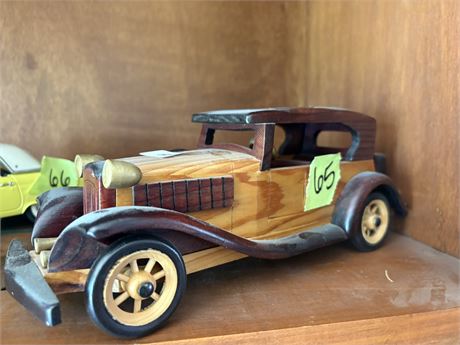 Collectible Wood Car