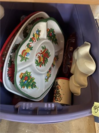Holiday Serving Trays Tote