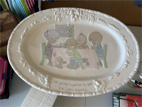 Precious Moments Platter