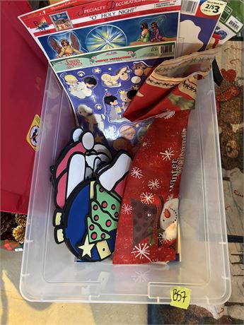 Christmas Window Stickers, Decor