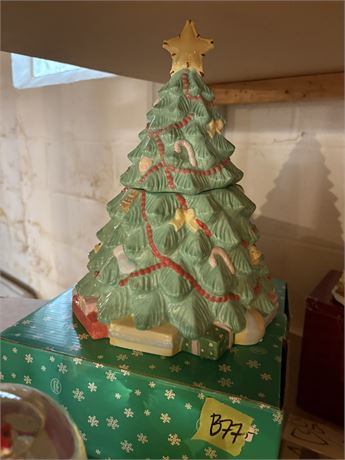 Tree Cookie Jar