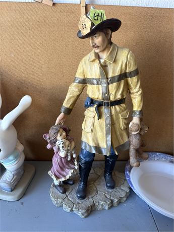Fireman Figurine