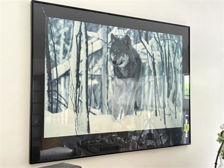 Large Wolf Poster