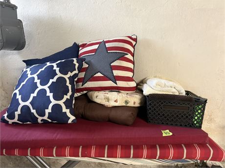 Pillows and Seat Cushions