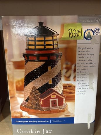 Lighthouse Cookie Jar