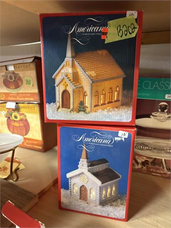 Lighted Churches