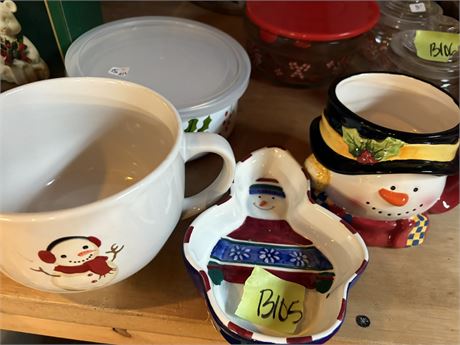 Holiday Mugs, Dish