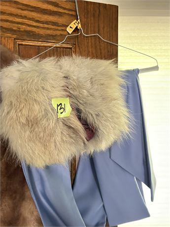 Vintage Rabbit Fur Stole
