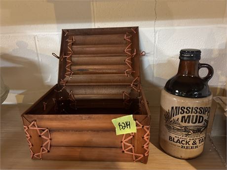 Beer Jug and Box
