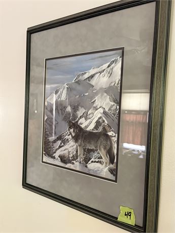 Signed Bob Quick Wall Art, Limited Edition "Rocky Mountain High"