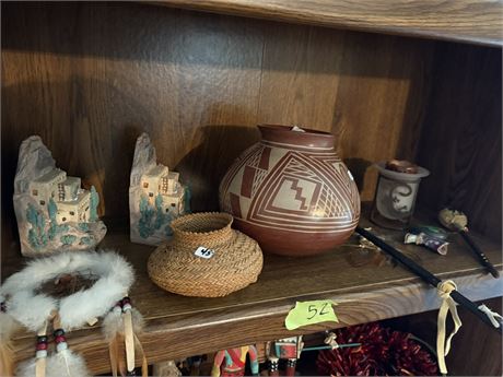 Native American Artifacts and Decor