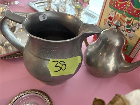 Pewter Pitcher, Teapot