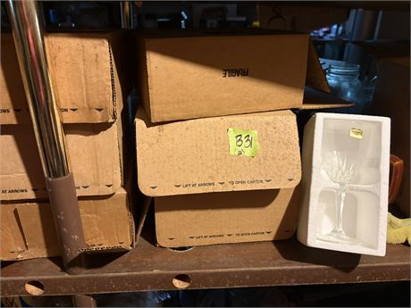 Luminarc Glassware (6 sets of 2)
