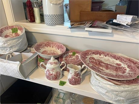 Romantic England Dish Set
