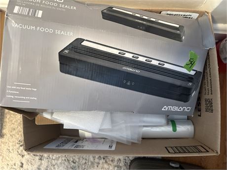Vacuum Food Sealer and Bags