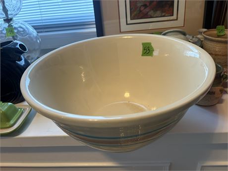 Large Oven Ware Pottery Bowl