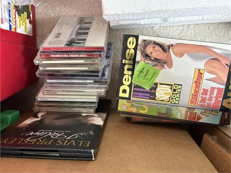 CDs and DVDs