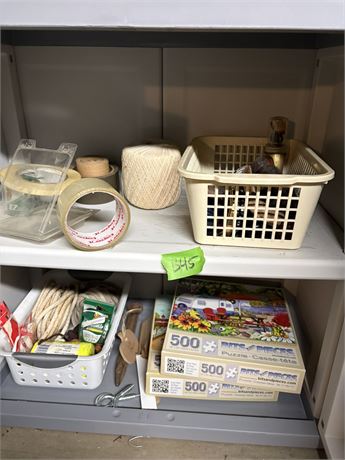 Shelf Lot, Puzzles