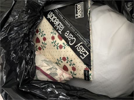 Pillows, Table Clothe